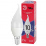 Лампа светодиодная ЭРА E14 10W 6500K матовая BXS-10W-865-E14 R Б0045343