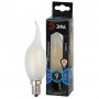 Лампа светодиодная филаментная ЭРА E14 9W 4000K матовая F-LED BXS-9W-840-E14 frost Б0047006