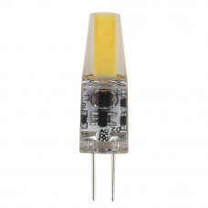 Лампа светодиодная ЭРА G4 1,5W 2700K прозрачная LED JC-1,5W-12V-COB-827-G4 Б0033197