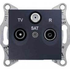 Розетка TV/R/SAT проходная Schneider Electric Sedna 4dB SDN3501470