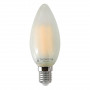 Лампа светодиодная филаментная Thomson E14 9W 4500K свеча матовая TH-B2137