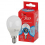 Лампа светодиодная ЭРА E14 10W 4000K матовая ECO LED P45-10W-840-E14 Б0032969