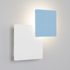 Накладной светильник Eurosvet Screw 40136/1 белый/голубой 6W