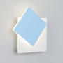 Накладной светильник Eurosvet Screw 40136/1 белый/голубой 6W