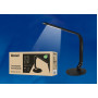 Настольная лампа Uniel TLD-555 Black/LED/500Lm/5500K/Dimmer/USB UL-00003648
